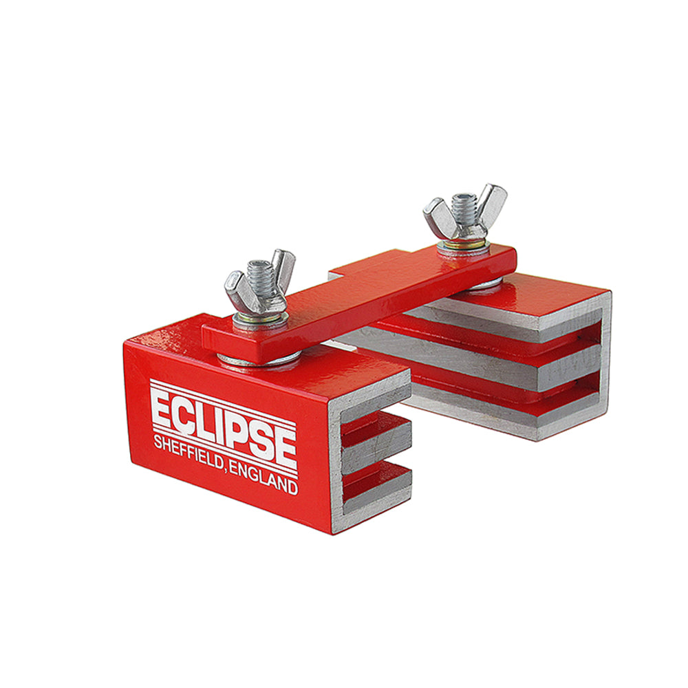 Adjustable Link Pair for Structural and Hardware Connections, Heavy-Duty Use , 127x25x51mm Magnetic Welding Aids , Eclipse Magnetics Ltd