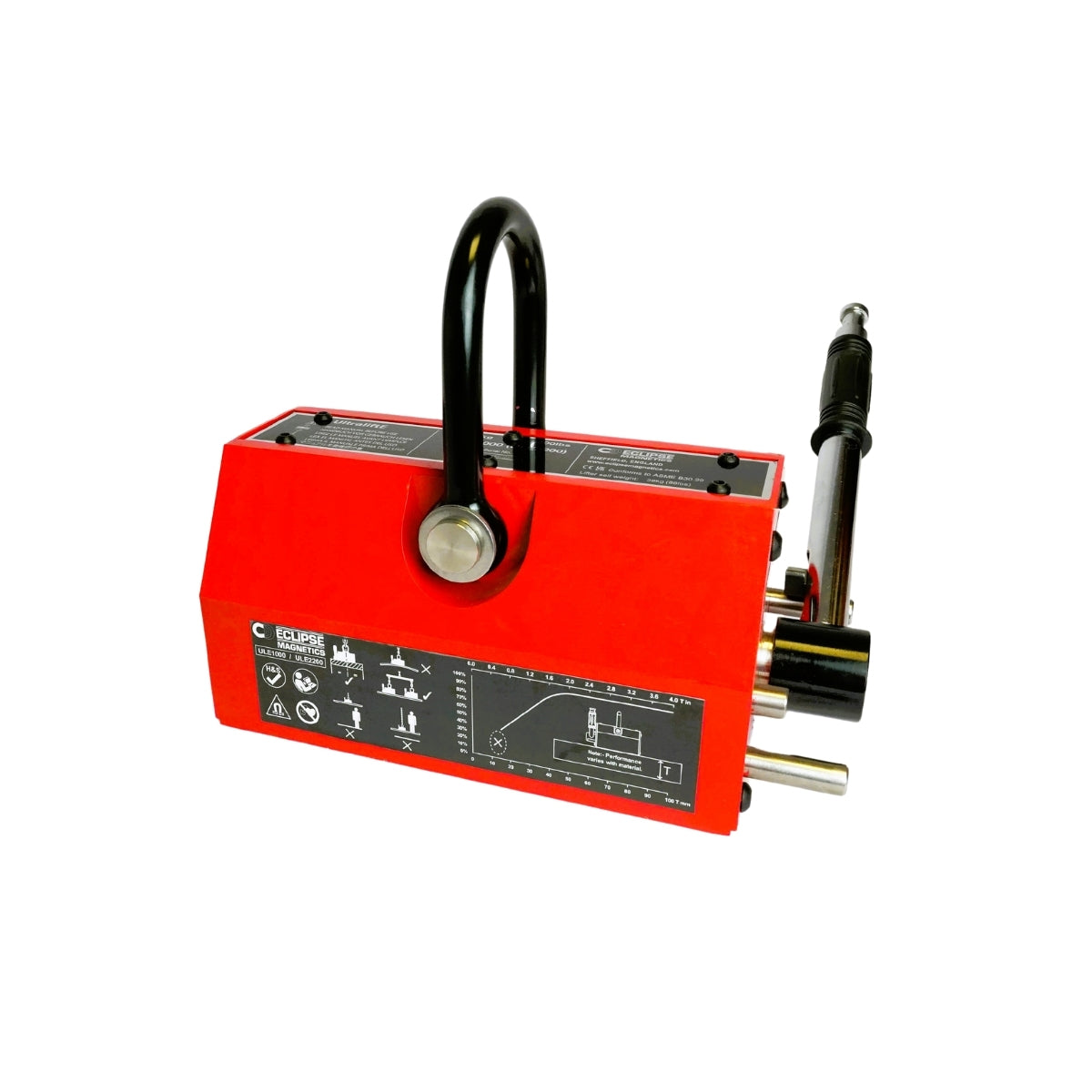 Ultralift E Magnetic Lifter , ULE1000 1000kg Lifter , Eclipse Magnetics Ltd