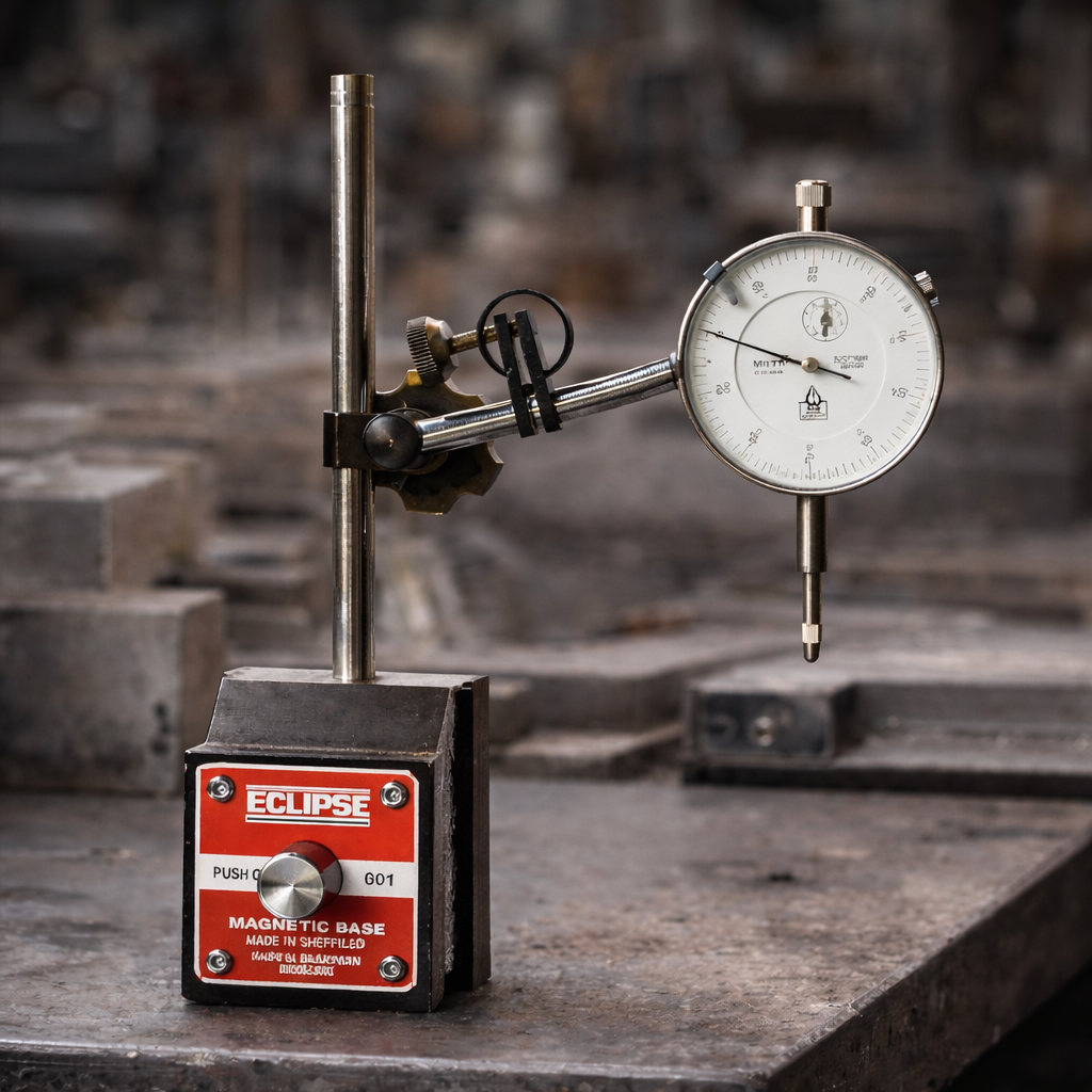 Complete Magnetic Bases with Fitment Arms: Precision Positioning Made Easy - Eclipse Magnetics Ltd