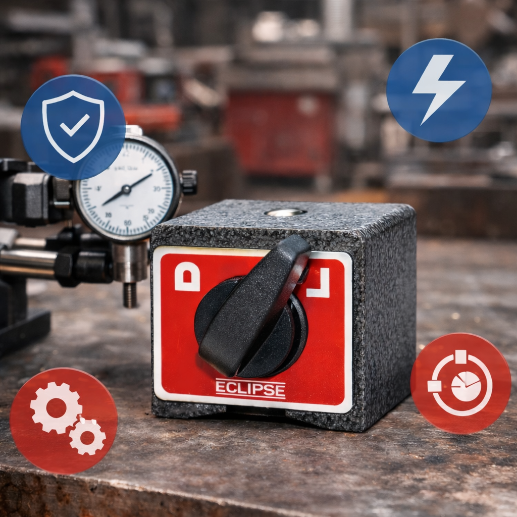 Magnetic Base with Toggle Switch: Precision Holding Made Simple