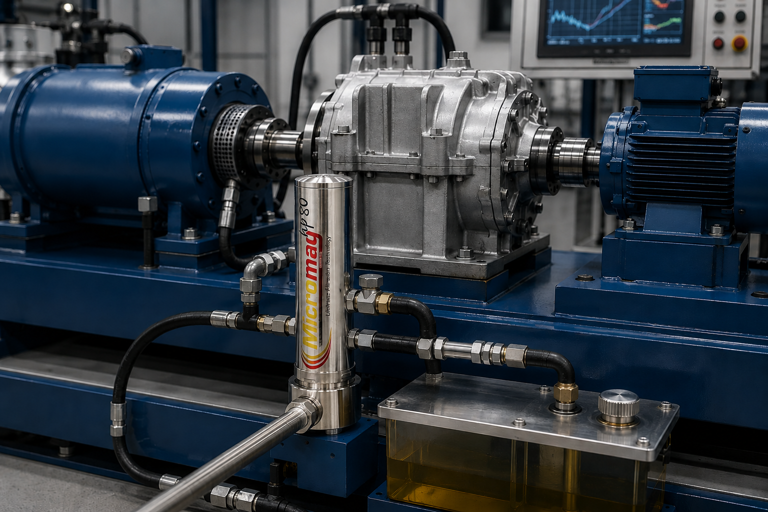 How Magnetic Filtration Can Improve Gearbox Test Rig Performance