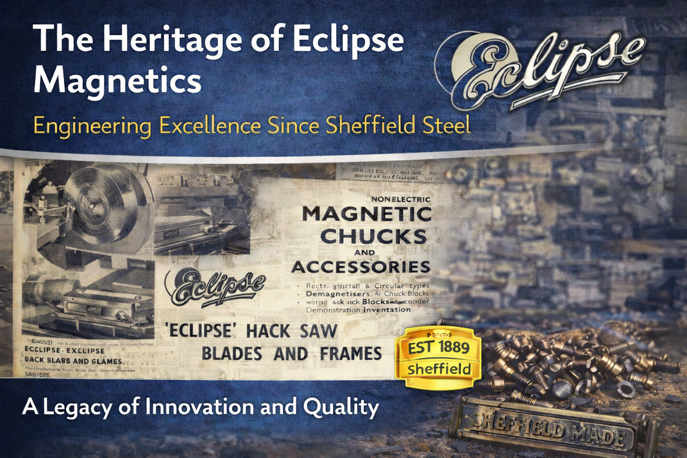 The Heritage of Eclipse Magnetics: Engineering Excellence Since Sheffield Steel