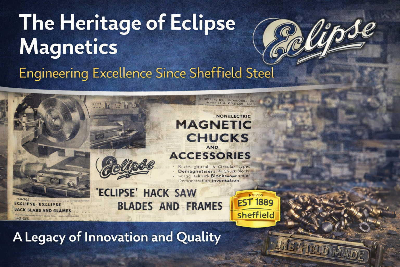 The Heritage of Eclipse Magnetics: Engineering Excellence Since Sheffield Steel