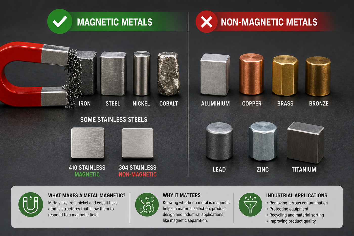 What Metals Are Magnetic?