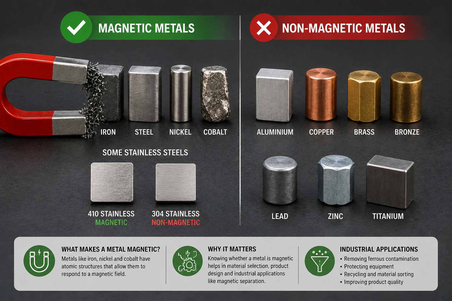 What Metals Are Magnetic?