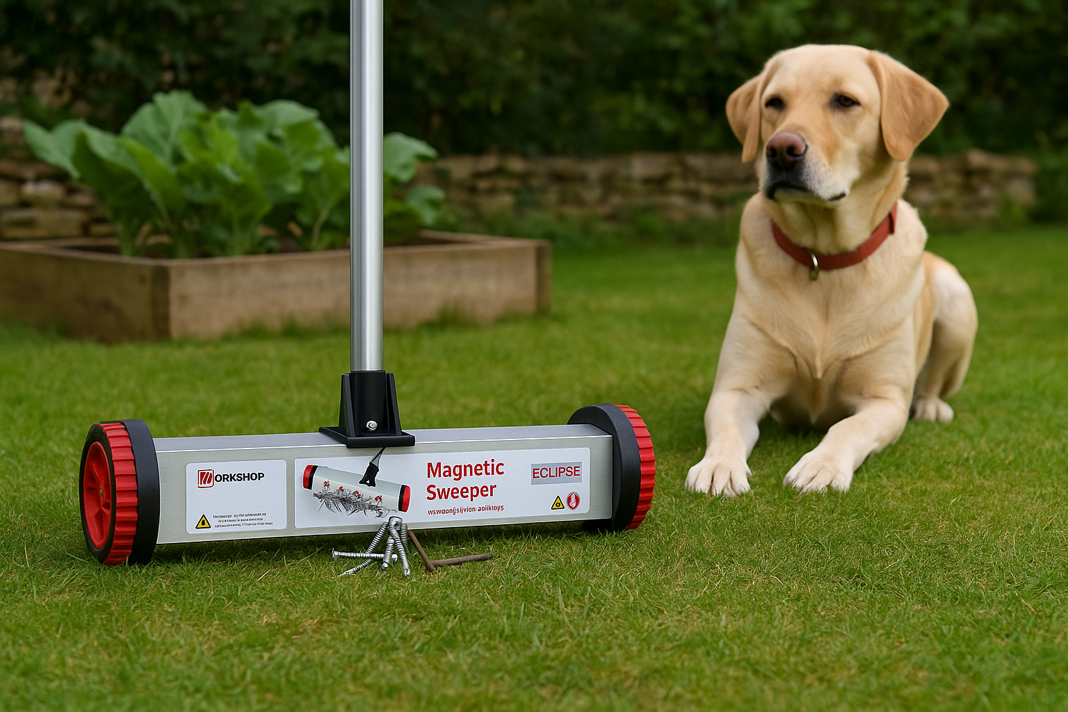 Why Magnetic Sweepers Are a Must-Have Tool for Gardeners - Eclipse Magnetics Ltd