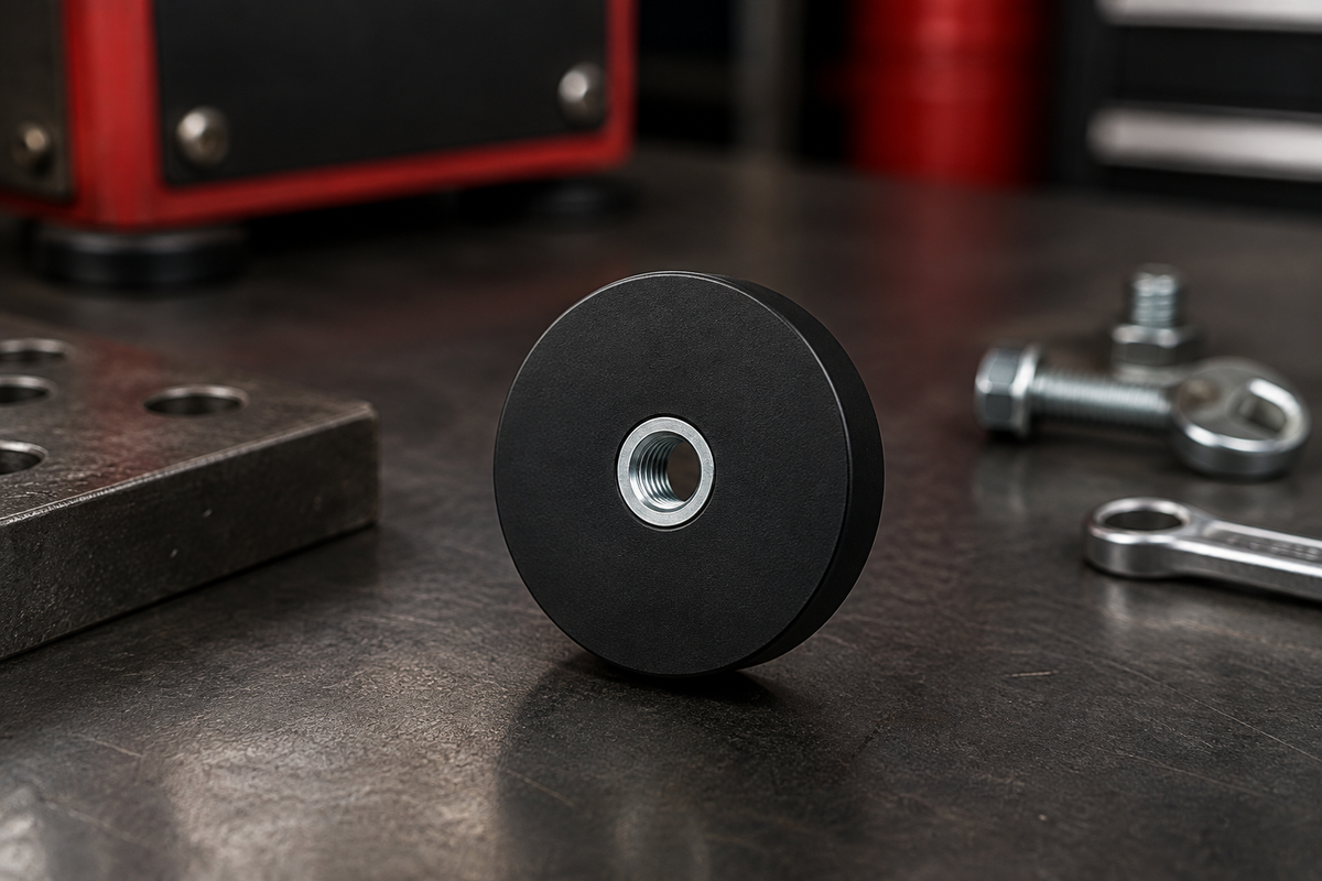 What Is a Rubber-Coated Pot Magnet Used For?