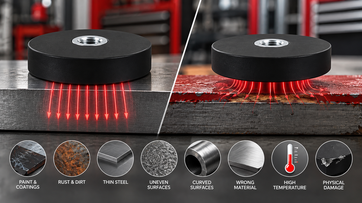 Why Does a Magnet Lose Holding Force?
