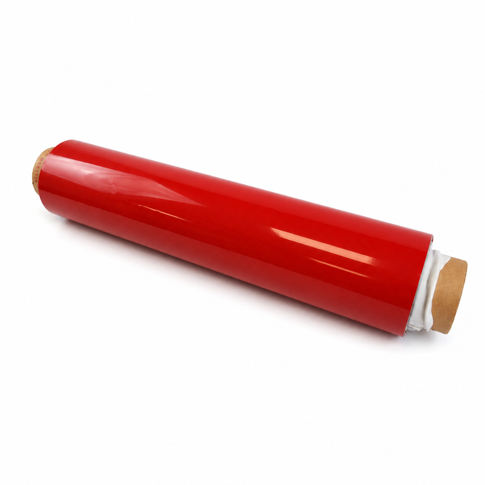 Flexible Magnetic Sheet - Gloss Red - 0.6mm x 600mm x 10m , , Eclipse Magnetics Ltd
