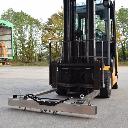Forklift Mounted Magnetic Sweeper – Heavy-Duty Industrial Debris Remover , , Eclipse Magnetics Ltd
