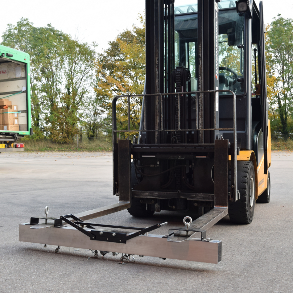 Forklift Mounted Magnetic Sweeper – Heavy-Duty Industrial Debris Remover , , Eclipse Magnetics Ltd