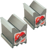 Magnetic V Blocks – Dual-Face Precision Clamping for Cylindrical Workpieces , Matched Pair Magnetic V Blocks , Eclipse Magnetics Ltd