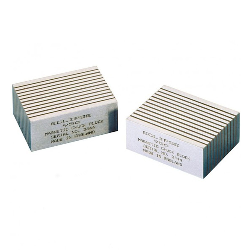 Chuck Block Matched Pair for Precision Tooling and Workholding Applications , 60x30x75mm Chuck Blocks , Eclipse Magnetics Ltd