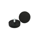 Rubber Coated Neodymium Pot Magnets – Internal Threaded Neck , E854 Magnet , Eclipse Magnetics Ltd