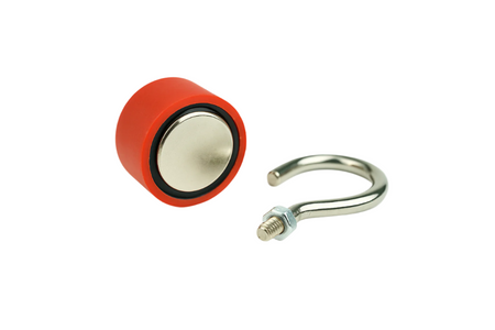 Silica Gel Neodymium Pot with Hook , , Eclipse Magnetics Ltd