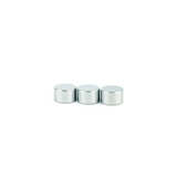 Blind-Ended Neodymium Shallow Pot Magnets – Concealed Mounting , Ø6x4.5mm Magnet , Eclipse Magnetics Ltd