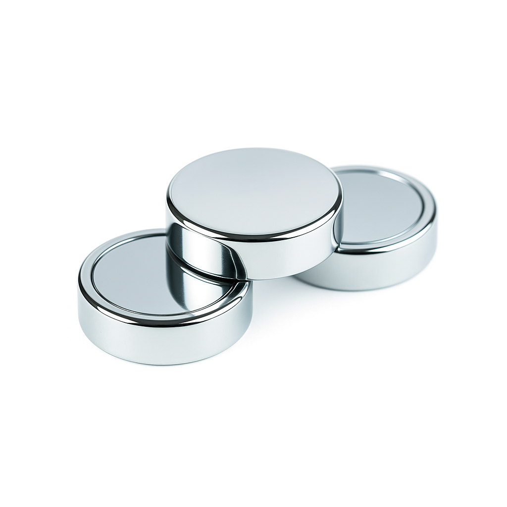 Blind-Ended Neodymium Shallow Pot Magnets – Concealed Mounting , Ø25x7.0mm Magnet , Eclipse Magnetics Ltd