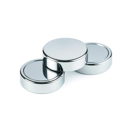 Blind-Ended Neodymium Shallow Pot Magnets – Concealed Mounting , Ø25x7.0mm Magnet , Eclipse Magnetics Ltd