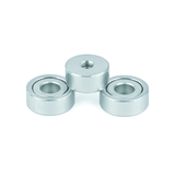 Neodymium Shallow Pot Magnets with Countersunk Hole , 10mm Magnet , Eclipse Magnetics Ltd