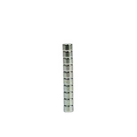 Neodymium NdFeB Disc Magnets - N35 Grade - 3 to 25mm Diameter SIze , Ø6x4mm (Pack of 10) , Eclipse Magnetics Ltd