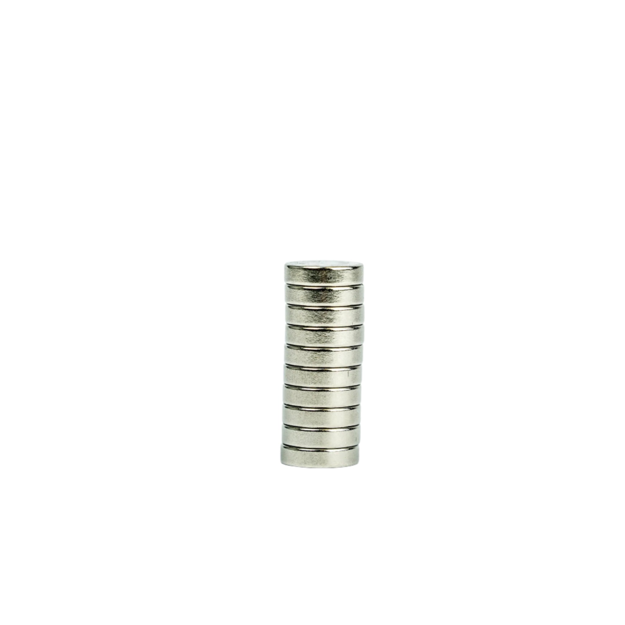 Neodymium NdFeB Disc Magnets - N35 Grade - 3 to 25mm Diameter SIze , Ø12x3mm (Pack of 10) , Eclipse Magnetics Ltd