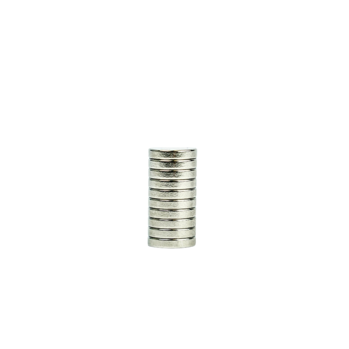 Neodymium NdFeB Disc Magnets - N35 Grade - 3 to 25mm Diameter SIze , Ø10x2mm (Pack of 10) , Eclipse Magnetics Ltd