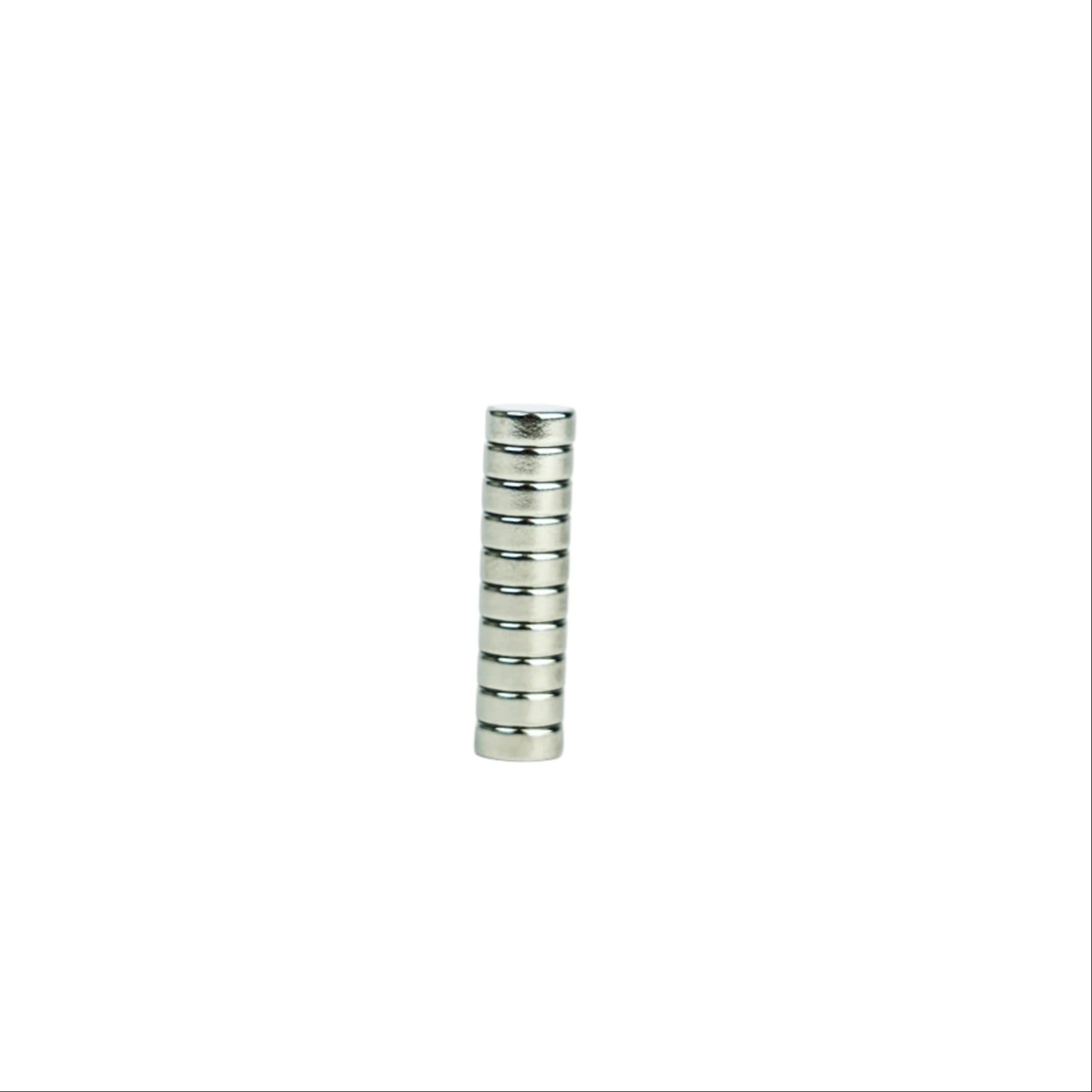 Neodymium NdFeB Disc Magnets - N35 Grade - 3 to 25mm Diameter SIze , Ø8x3mm (Pack of 10) , Eclipse Magnetics Ltd