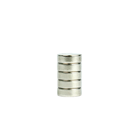 Neodymium NdFeB Disc Magnets - N35 Grade - 3 to 25mm Diameter SIze , Ø15x5mm (Pack of 5) , Eclipse Magnetics Ltd