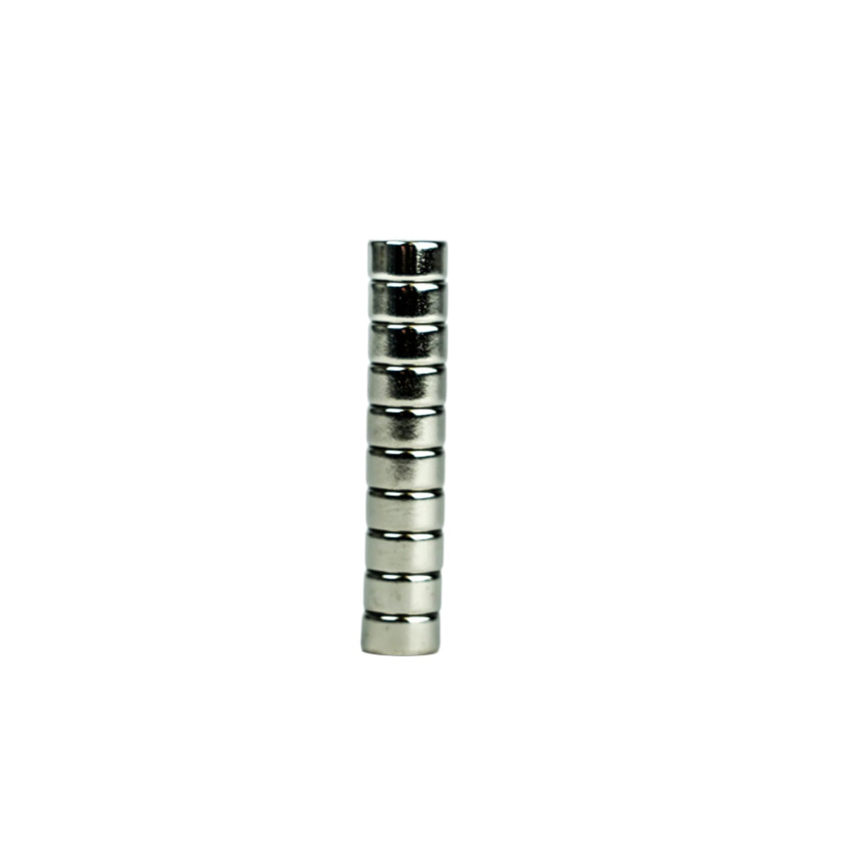 Neodymium NdFeB Disc Magnets - N35 Grade - 3 to 25mm Diameter SIze , Ø8x4mm (Pack of 10) , Eclipse Magnetics Ltd