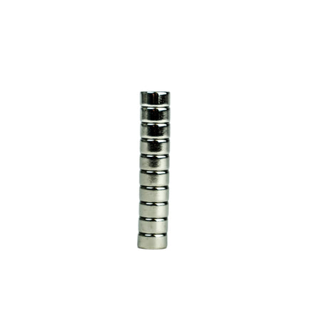 Neodymium NdFeB Disc Magnets - N35 Grade - 3 to 25mm Diameter SIze , Ø8x4mm (Pack of 10) , Eclipse Magnetics Ltd