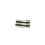 Strong Neodymium Rare Earth Block Magnets – Nickel Plated , 25x10x3mm Magnet , Eclipse Magnetics Ltd