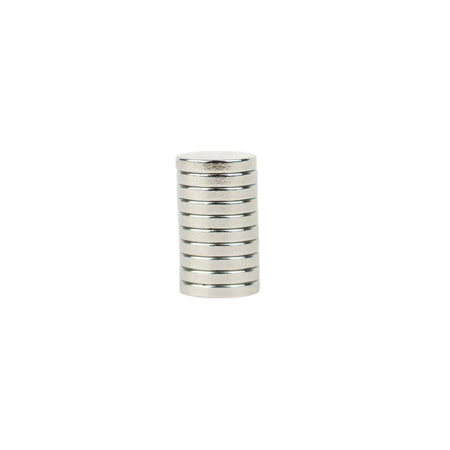Neodymium NdFeB Disc Magnets - N35 Grade - 3 to 25mm Diameter SIze , Ø12x2mm (Pack of 10) , Eclipse Magnetics Ltd