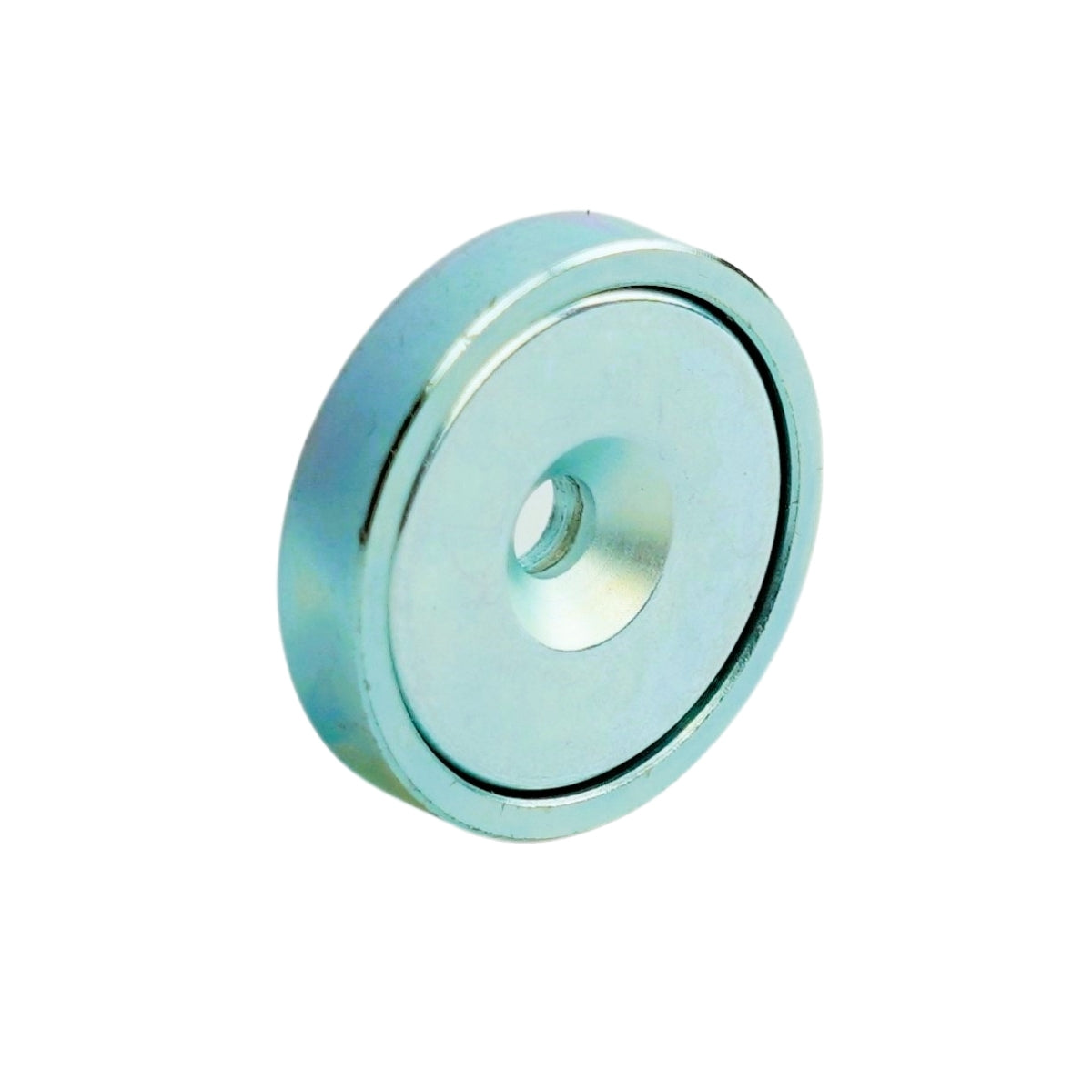 Neodymium Shallow Pot Magnets with Countersunk Hole , Magnet , Eclipse Magnetics Ltd