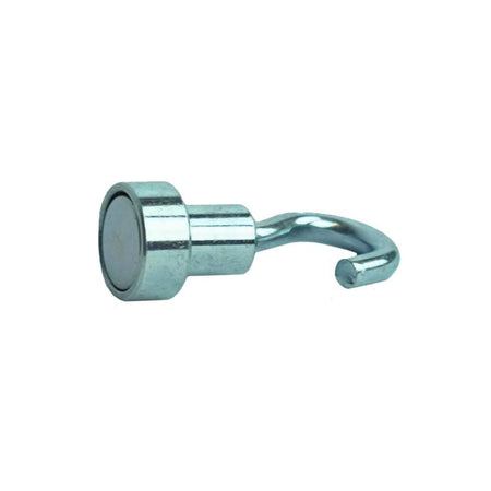 Neodymium Shallow Pot Magnets With Hook , Magnet , Eclipse Magnetics Ltd