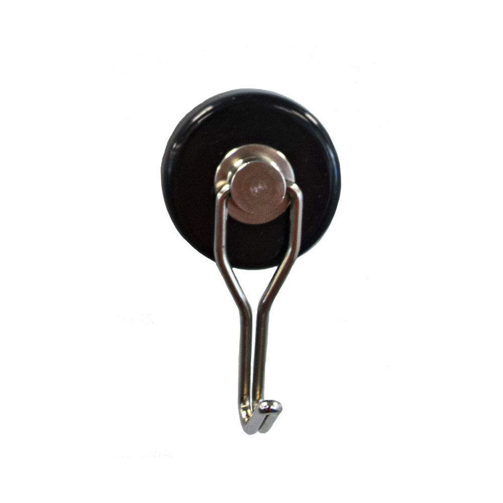 Ferrite Pot with Swivel Hook With Universal Mounting Design , Black Ferrite Pot , Eclipse Magnetics Ltd