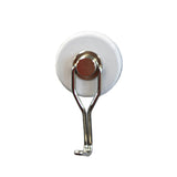 Ferrite Pot with Swivel Hook With Universal Mounting Design , White Ferrite Pot , Eclipse Magnetics Ltd