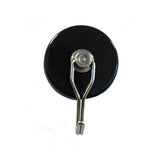 Ferrite Pot 52mm With Swivel Hook, Black & White , Black Ferrite Pot , Eclipse Magnetics Ltd