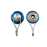 Neodymium Swivel Hook Magnet – Heavy-Duty Magnetic Pot Mount for Hanging and Fixing Applications , Blue Ø40mm Neodymium Pot , Eclipse Magnetics Ltd