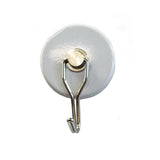 Ferrite Pot 52mm With Swivel Hook, Black & White , White Ferrite Pot , Eclipse Magnetics Ltd