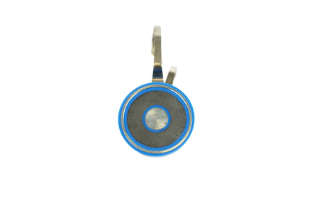 Ferrite Shallow Pot Magnets – Dual Hook Hanging Magnets , Magnet , Eclipse Magnetics Ltd