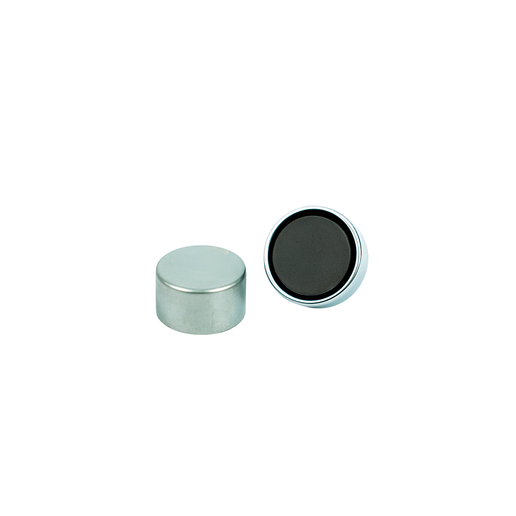 Ferrite Shallow Pot Magnets – Compact Low-Profile Holding Magnets , Ø10x4.5mm Magnet , Eclipse Magnetics Ltd