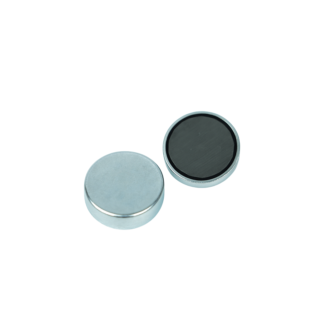 Ferrite Shallow Pot Magnets – Compact Low-Profile Holding Magnets , Ø32x7mm Magnet , Eclipse Magnetics Ltd