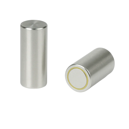 Alnico Deep Pot Magnets – Precision, High-Temperature Holding Magnets (H6 Tolerance) , Ø8x12mm Magnet , Eclipse Magnetics Ltd