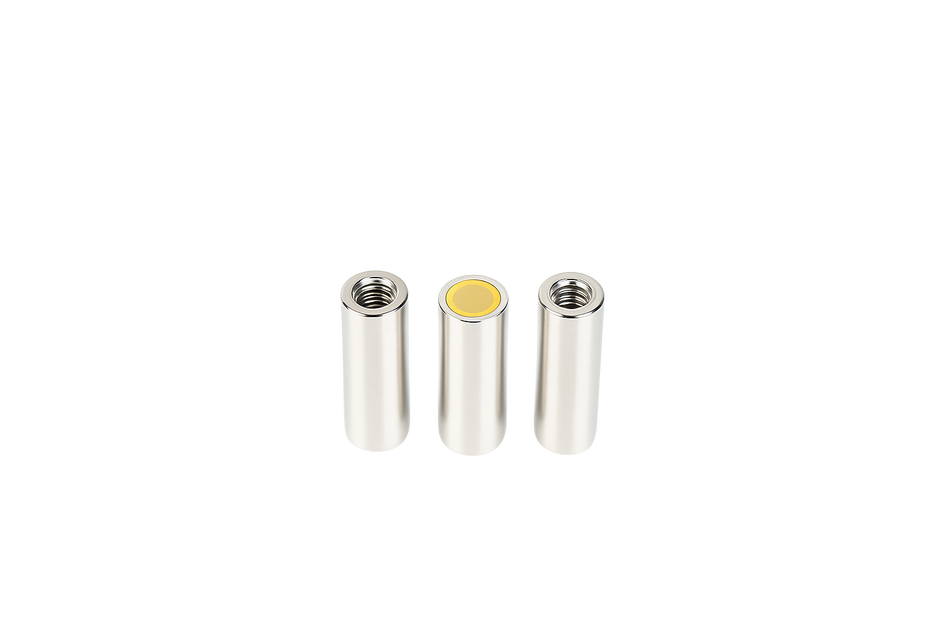 Alnico Deep Pot Magnets – Threaded Hole High-Temperature Holders , Ø8x20mm Magnet , Eclipse Magnetics Ltd