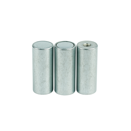 Neodymium Deep Pot Magnets with Threaded Hole , Ø10x20mm Magnet , Eclipse Magnetics Ltd