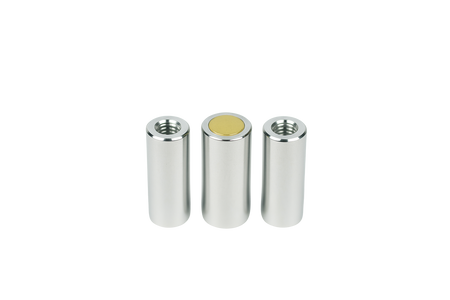 Alnico Deep Pot Magnets – Threaded Hole High-Temperature Holders , Ø10x20mm Magnet , Eclipse Magnetics Ltd