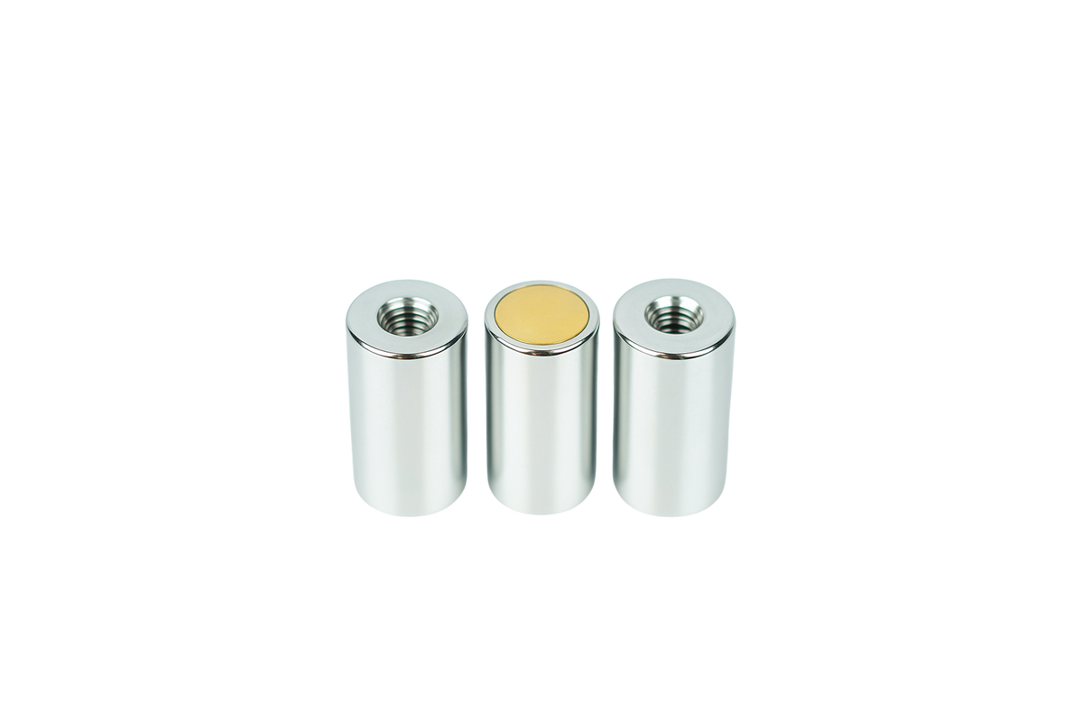 Alnico Deep Pot Magnets – Threaded Hole High-Temperature Holders , Ø13x20mm Magnet , Eclipse Magnetics Ltd