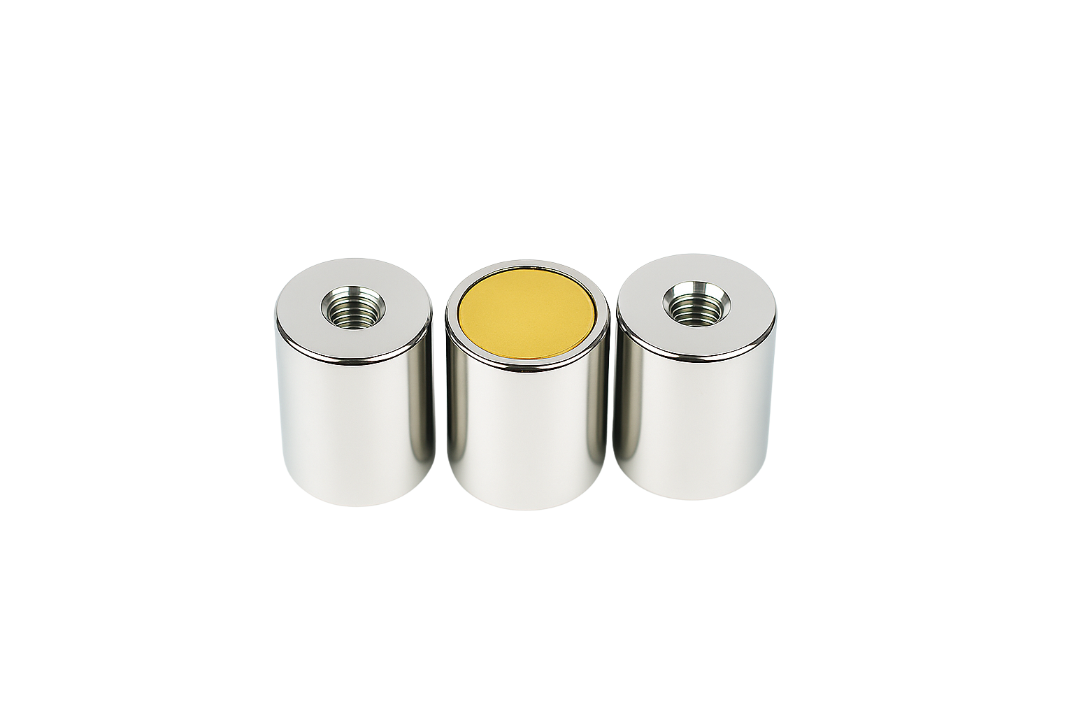 Alnico Deep Pot Magnets – Threaded Hole High-Temperature Holders , Ø20x25mm Magnet , Eclipse Magnetics Ltd