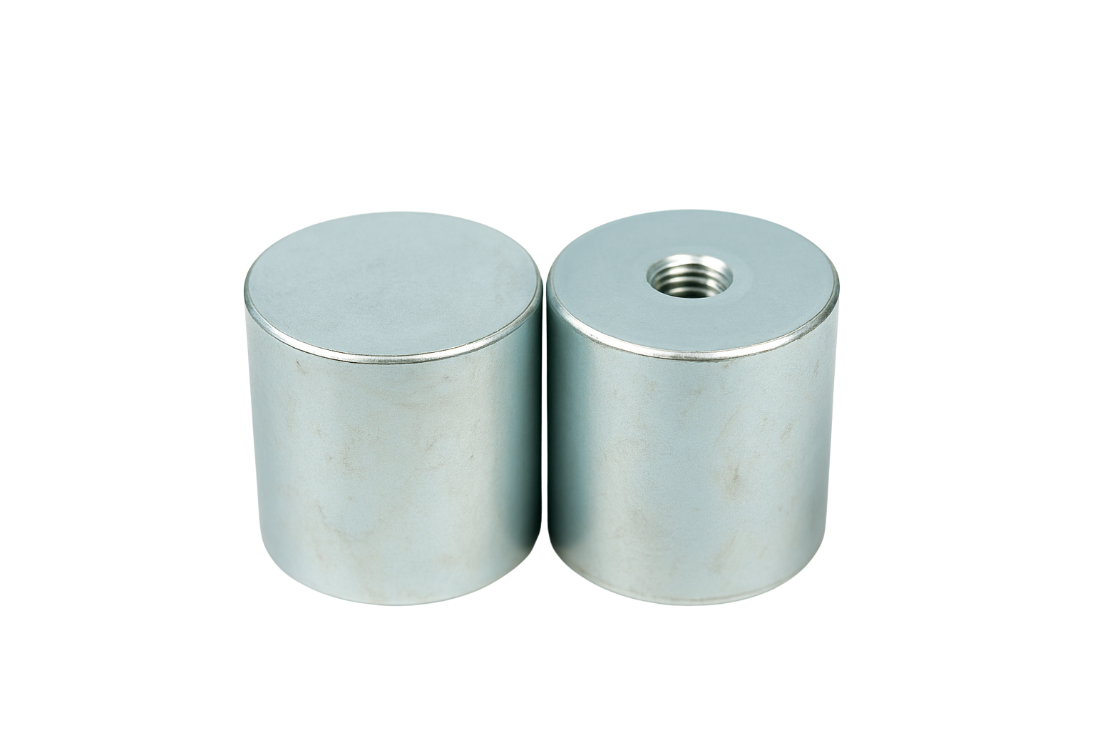 Alnico Deep Pot Magnets – Threaded Hole High-Temperature Holders , Ø45x44mm Magnet , Eclipse Magnetics Ltd