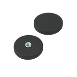 Rubber Coated Neodymium Pot Magnets – Screwed Bush Mounting , Ø43x6mm Magnet , Eclipse Magnetics Ltd